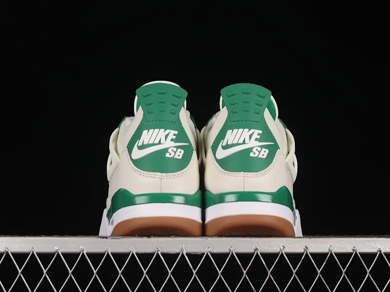 All categories Air Jordan Jordan series basketball shoes Air Jordan 4 Nk SB x Air Jordan 4 "Pine Green" AJ4 Joe 4 joint white green DR5415-103